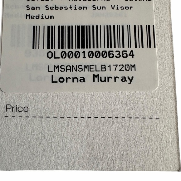 Lorna Murray San Sebastian Visor Hat UPF 50+ | Medium